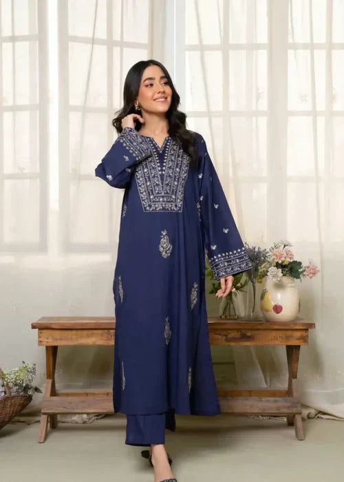 DHZZAL EMBROIDERED 2PC