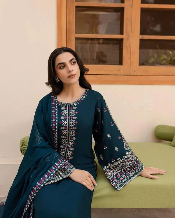 Adaab EMBRODERY lawn 3PC