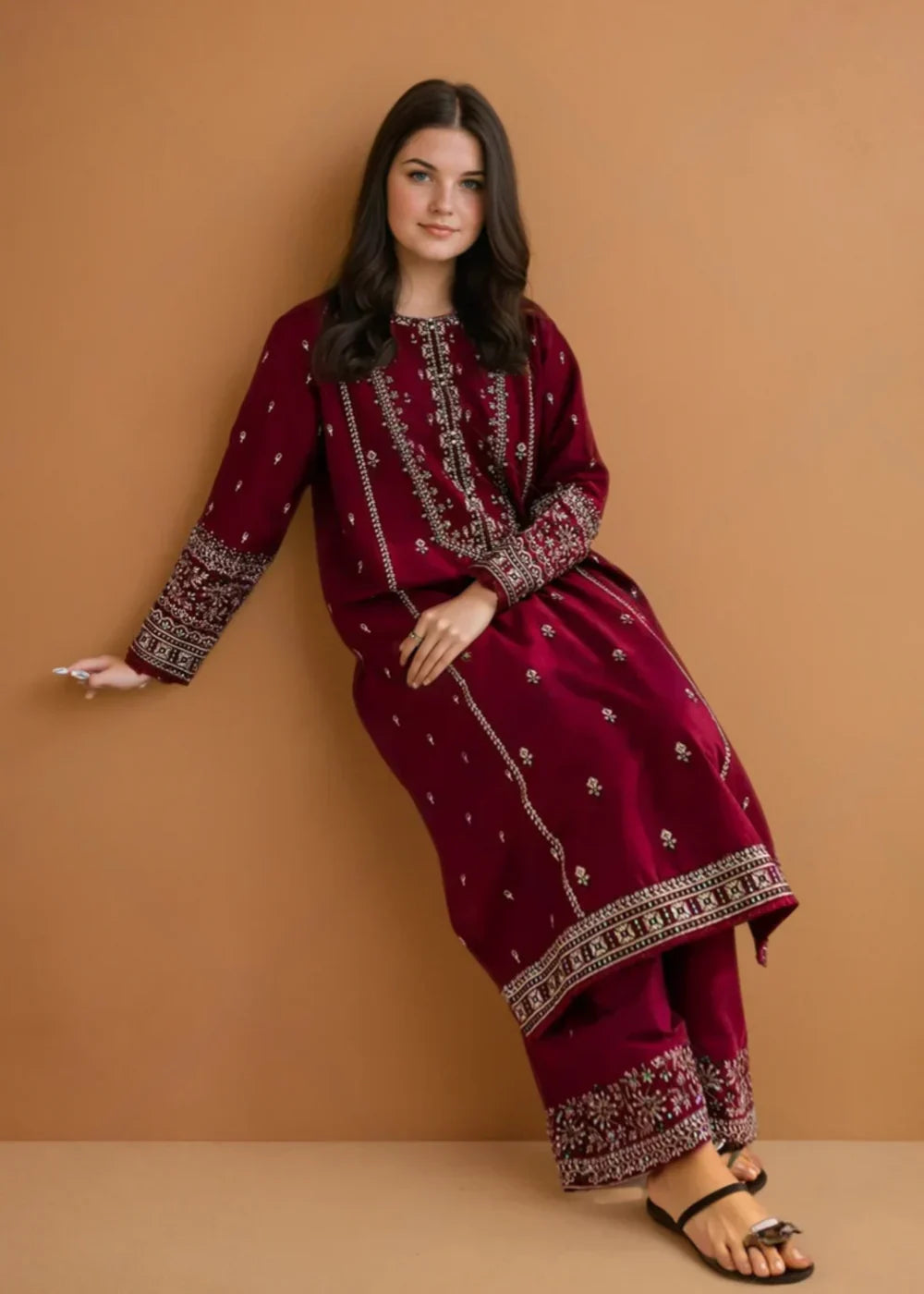 Roohi Embroidered - 2 Pieces