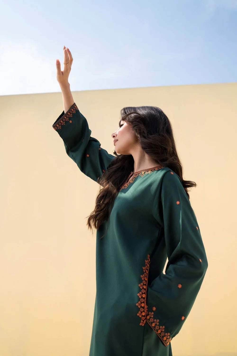 AFREEN EMB LONG LENGHT